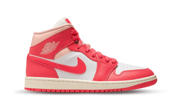 Air Jordan 1 Mid Strawberries & Cream (W)